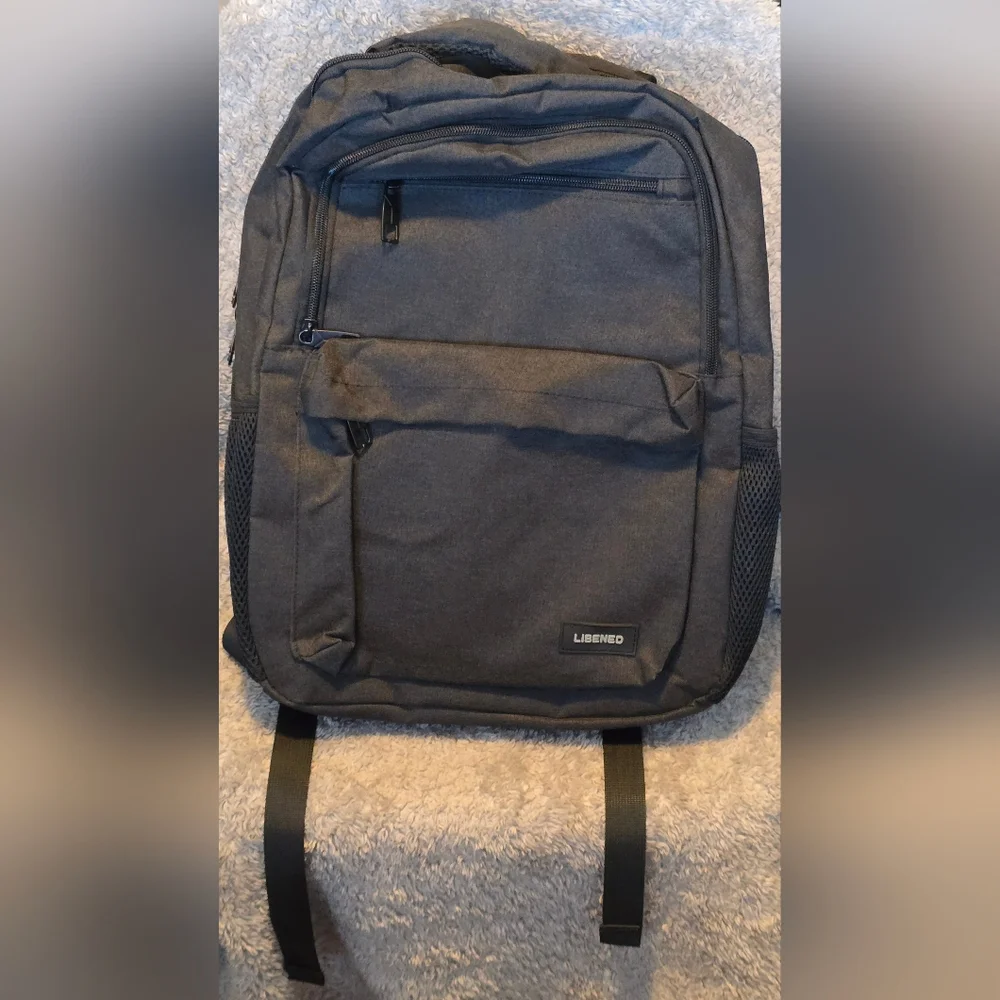 Libened Backpack With USB Charging Port and Laptop Compartment